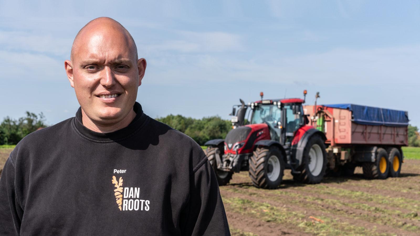DanRoots uses 25 Valtra tractors to grow carrots