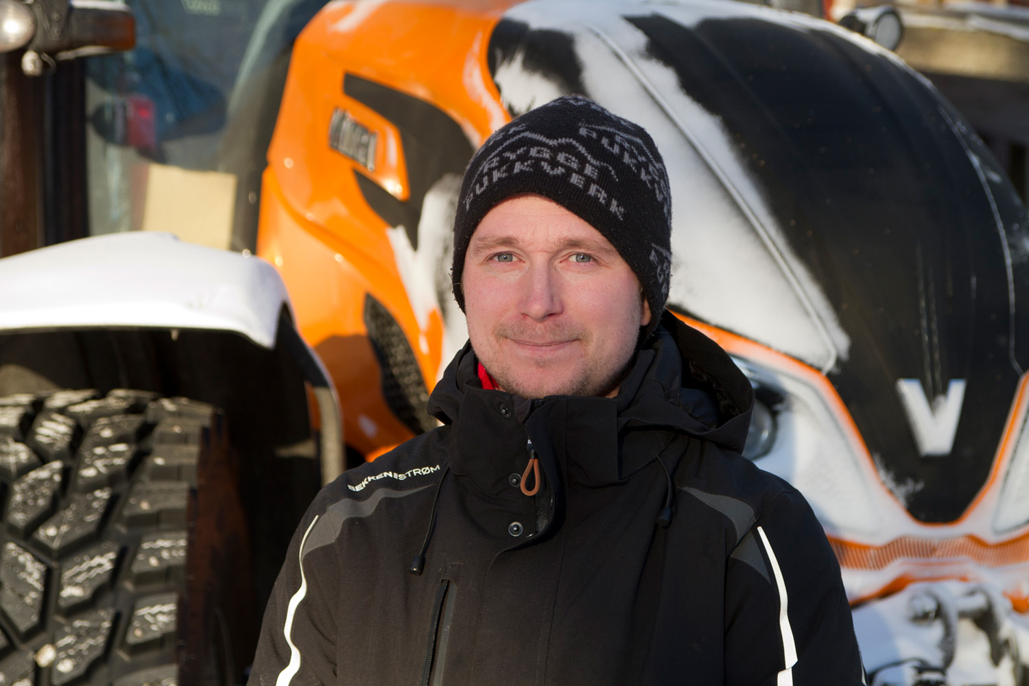 Carl Christian Riiser Grydeland dyrker 2400 mål korn og belgvekster i samdrift